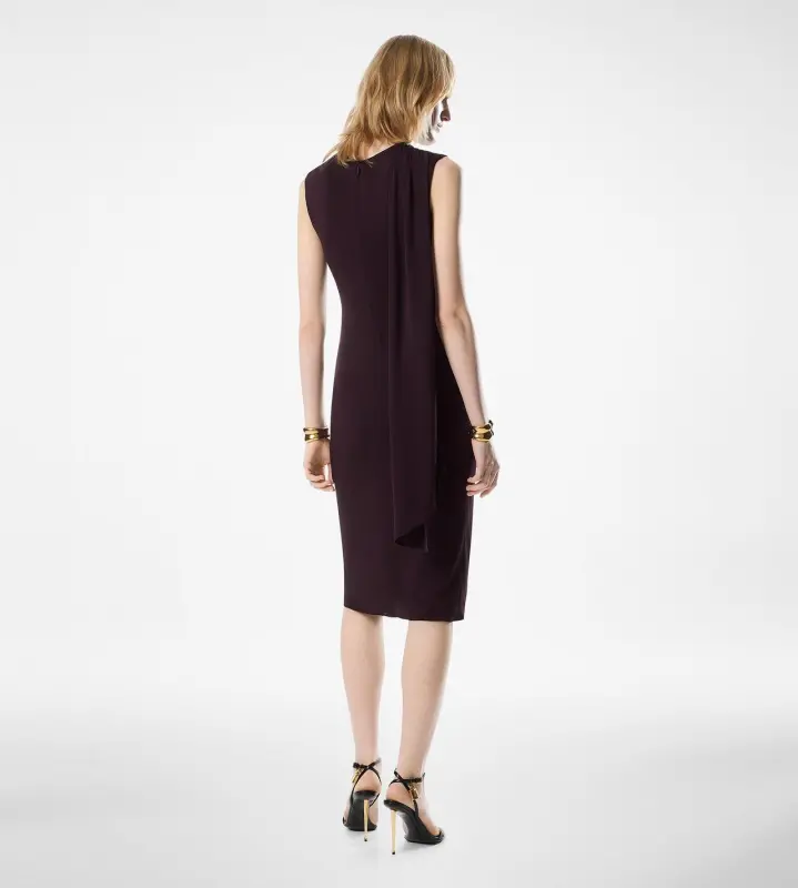 COCKTAIL DRESS WITH CUT OUT AND SCARF DETAIL online